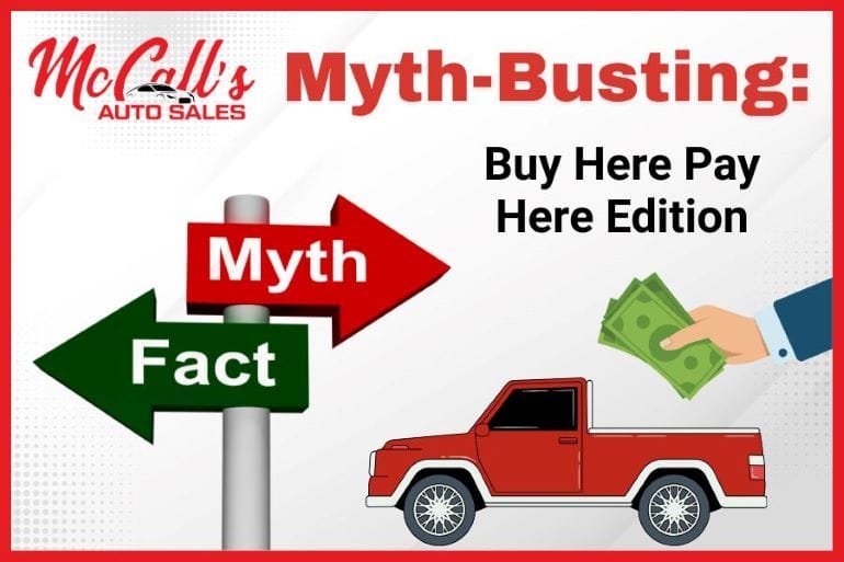 Myth-Busting Buy Here Pay Here Edition